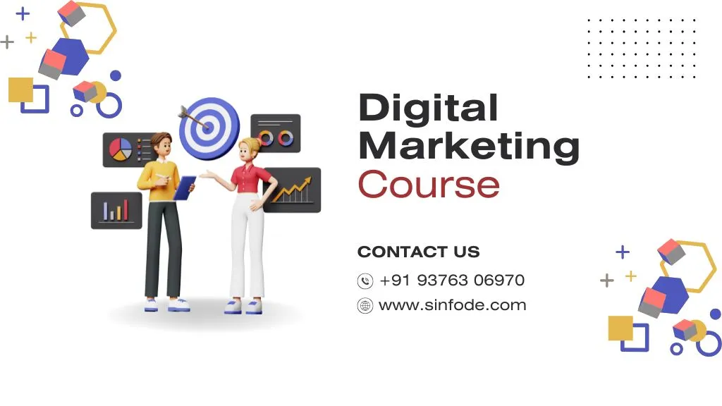 Digital Marketing Course in India by Sinfode with training in SEO, social media marketing and Google Ads.
