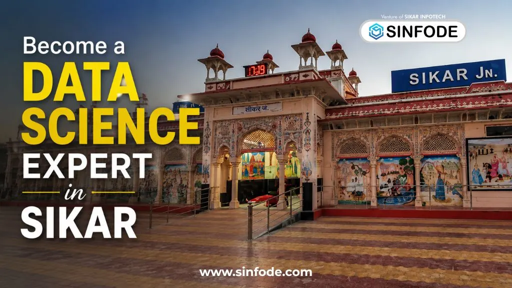 Students learning Data Science Course in Sikar at Sinfode Academy with practical data analytics and machine learning training in Rajasthan