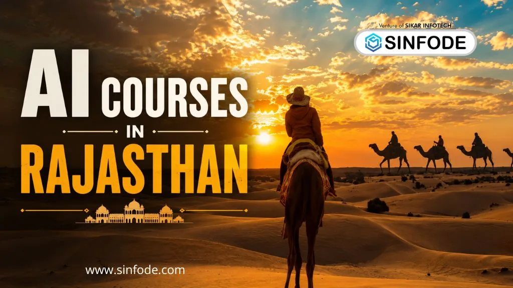 Best AI Classes in Rajasthan by Sinfode Academy with practical AI training, ChatGPT, live projects, and career-focused learning for students and professionals